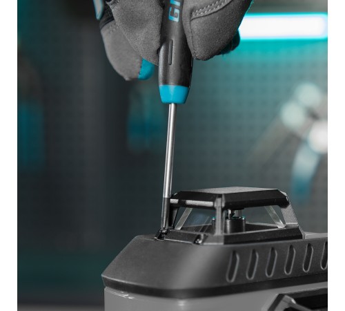 Набор отверток для точной механики, CrMo, двухкомпонентные рукоятки, 6 шт, пластиковый бокс Gross