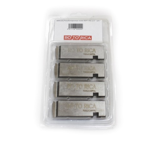 Резьбонарезные ножи Rotorica BSPT R 1/2" -3/4" HSS