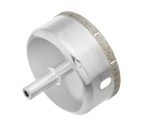 Сверло по стеклу и керамической плитке, 68 х 55 мм, цилиндрический хвостовик Сибртех