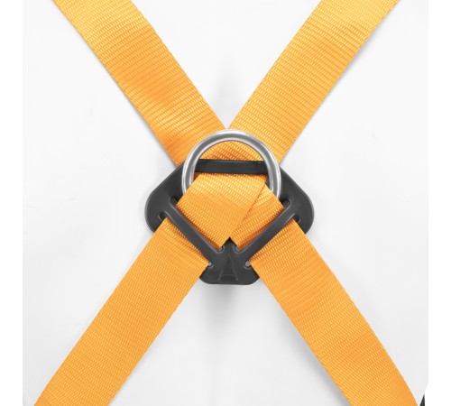 Удерживающе-страховочная привязь, модель УСП II, наплечные и набедренные лямки, высокий кушак Сибртех