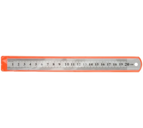Линейка нержавеющая  200х19 мм FIT IT Линейка нержавеющая  200х19 мм FIT IT