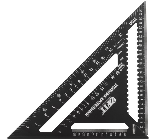 Угольник кровельный цельнометаллический Профи 300х300 мм FIT IT Угольник кровельный цельнометаллический Профи 300х300 мм FIT IT