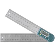 Угломер металлический нержавеющий с электронным отсчетом 200 мм FIT IT