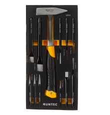 RUNTEC RT-PC1E12 Набор ударно-рычажного инструмента RUNTEC в ложементе EVA, 12 предметов RUNTEC RT-PC1E12 Набор ударно-рычажного инструмента RUNTEC в ложементе EVA, 12 предметов