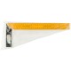Угольник столярный желтый усиленный 400 мм FIT IT
