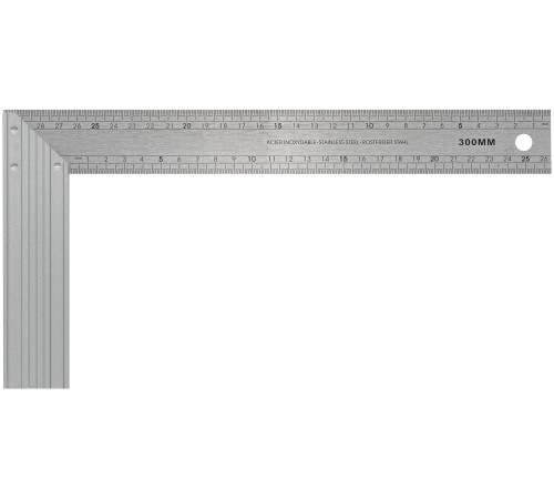 Угольник столярный Профи 300 х 150 мм FIT IT Угольник столярный Профи 300 х 150 мм FIT IT