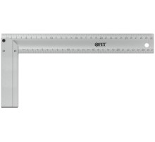 Угольник столярный литой алюминиевый Профи 300 мм FIT IT Угольник столярный литой алюминиевый Профи 300 мм FIT IT