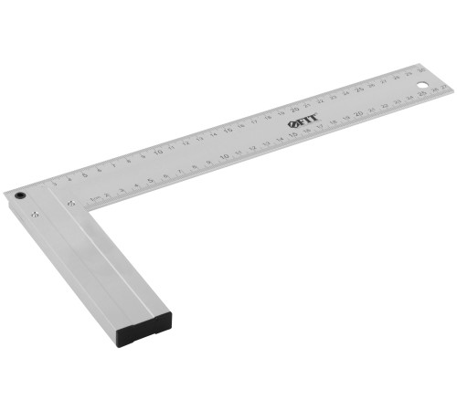 Угольник столярный литой алюминиевый Профи 300 мм FIT IT Угольник столярный литой алюминиевый Профи 300 мм FIT IT