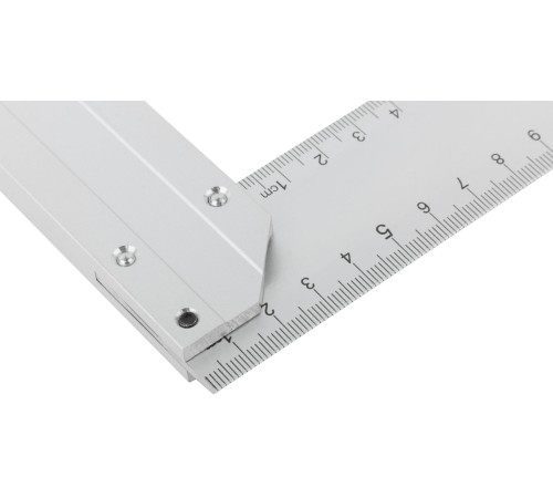 Угольник столярный литой алюминиевый Профи 400 мм FIT IT