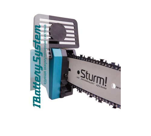 Аккумуляторная цепная пила Sturm! CSC1808BL 1BatterySystem без ЗУ и АКБ Аккумуляторная цепная пила Sturm! CSC1808BL 1BatterySystem без ЗУ и АКБ