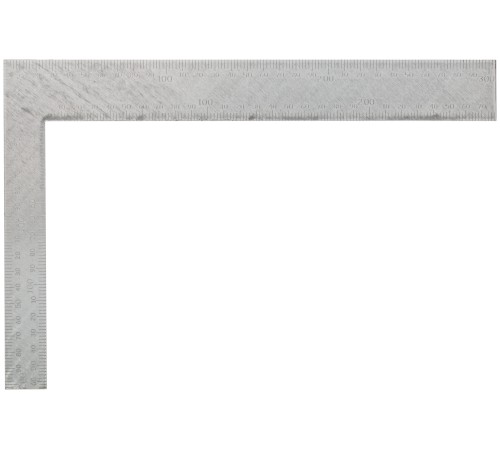 Угольник столярный цельнометаллический, рифленая шкала 200 х 300 мм FIT IT Угольник столярный цельнометаллический, рифленая шкала 200 х 300 мм FIT IT