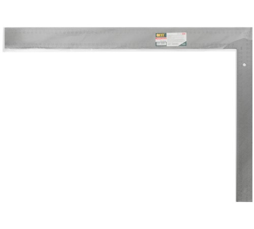 Угольник столярный цельнометаллический, рифленая шкала 400 x 600 мм FIT IT Угольник столярный цельнометаллический, рифленая шкала 400 x 600 мм FIT IT