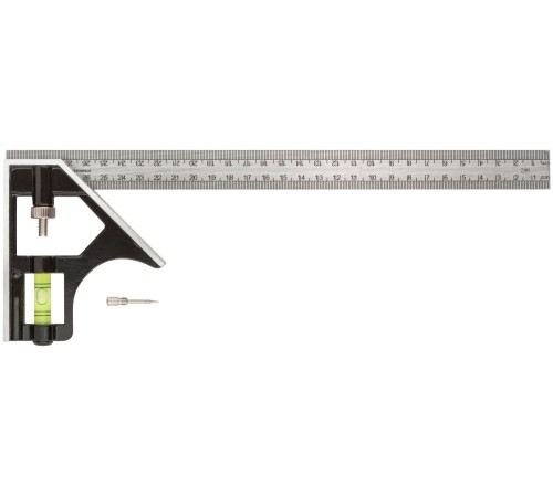 Угольник 300 мм с уровнем FIT IT Угольник 300 мм с уровнем FIT IT