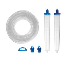 Гидроуровень, удлиненная колба, рельефная градуировка, 5 м Барс