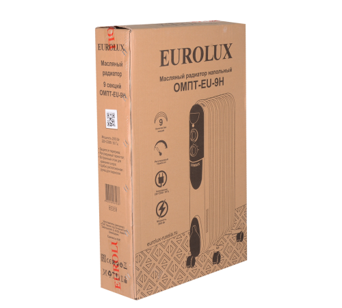 Масляный радиатор Eurolux ОМПТ-EU-9Н Масляный радиатор Eurolux ОМПТ-EU-9Н