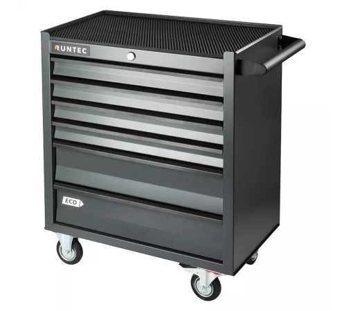 RUNTEC RTEC-6G Тележка инструментальная 6 полочная ECO серая