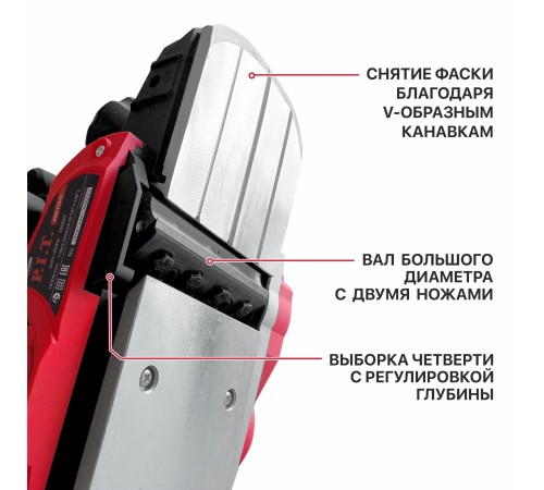 Рубанок сетевой P.I.T. PEP110-C1