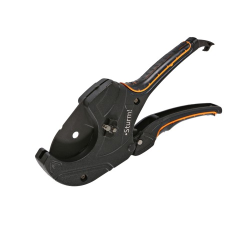 Ножницы для резки труб ПВХ 63мм, лезвие SK5 с тефлоновым покрытием Sturm!