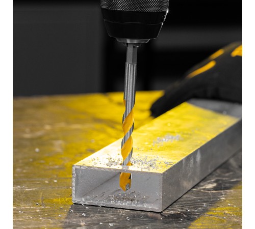 Набор сверл универсальных, Multi cut, 4-10 мм, 5 шт Denzel