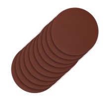 Круг абразивный на ворсовой подложке под "липучку", P 280, 125 мм, 10 шт Сибртех