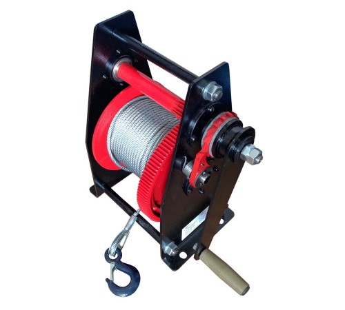 Лебедка ручная TOR ЛР-1,5 60 м Лебедка ручная TOR ЛР-1,5 60 м