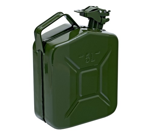 Канистра для ГСМ, металлическая, 5 литров Stels