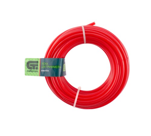 Леска для триммера круглая, 4.0 мм х 10 м, Сибртех