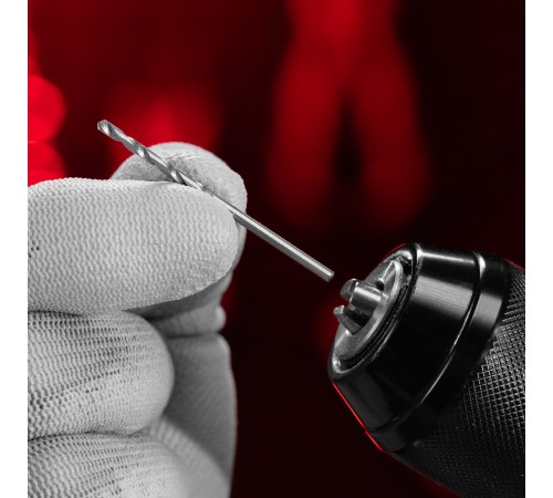 Сверло по металлу, 2 мм, полированное, HSS, 10 шт, цилиндрический хвостовик Matrix