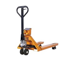 Тележка гидравлическая с весами 2000 кг 1150 мм полиуретановые колеса TOR AC-CW2 (серия DR)