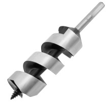 Сверло по дереву шнековое, 52 х 230 мм, шестигранный хвостовик Matrix