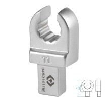 Насадка разрезная серии "FIT", 11 мм, 9х12 мм KING TONY 34501411M