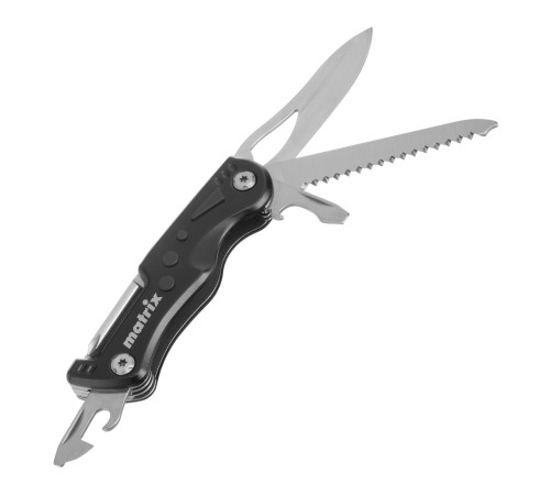 Нож многофункциональный, 7 функций, в чехле, 107 мм Matrix