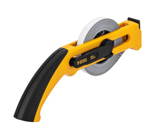 Рулетка геодезическая 30 м х 13 мм, открытый корпус, металлическая лента Denzel Рулетка геодезическая 30 м х 13 мм, открытый корпус, металлическая лента Denzel
