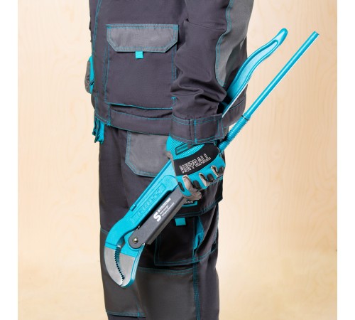 Ключ трубный рычажный 3, №4, цельнокованый, CrV, тип 