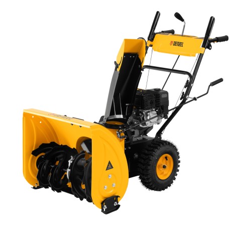 Бензиновая снегоуборочная машина SBM 610, 212 cc, ручной старт, фара Denzel Бензиновая снегоуборочная машина SBM 610, 212 cc, ручной старт, фара Denzel