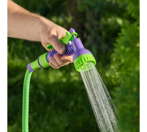 Набор поливочный, шланг 5-15 м, пистолет 7 реж., с быстросъемным соединителем Palisad Набор поливочный, шланг 5-15 м, пистолет 7 реж., с быстросъемным соединителем Palisad