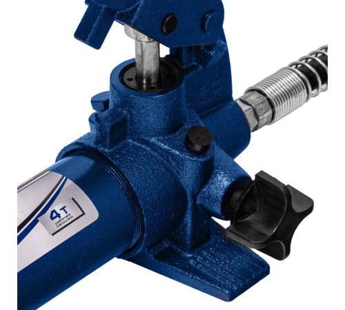 Растяжка гидравлическая, 4 т, набор из 17 предметов, 7 сменных насадок, в металлическом кейсе Stels