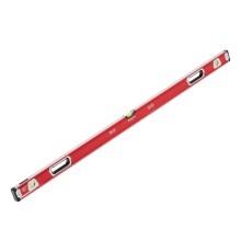 Уровень алюминиевый, магнит, фрезерованный, 3 глазка (1 зеркальный) двухкомпонентные рукоятки, 1500 мм Matrix