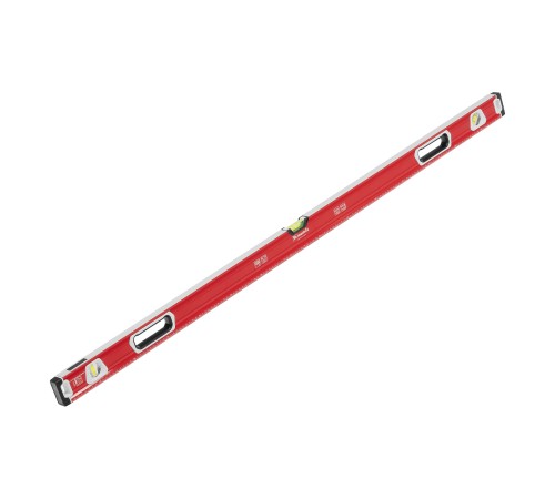 Уровень алюминиевый, магнит, фрезерованный, 3 глазка (1 зеркальный), двухкомпонентные рукоятки, 1500 мм Matrix