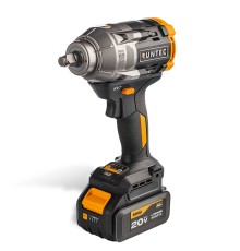 RUNTEC RT-IW1100 Гайковерт ударный аккумуляторный RUNTEC PRO 1/2", 20В, 2*4Ач, 1100Нм