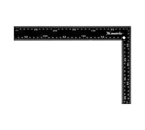 Угольник, 200 х 300 мм, цельнометаллический Matrix Угольник, 200 х 300 мм, цельнометаллический Matrix