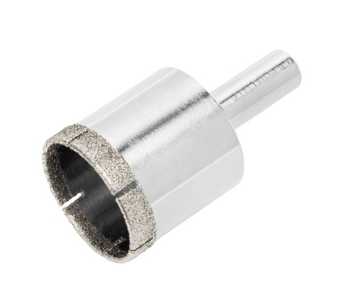 Сверло по стеклу и керамической плитке, 30 х 55 мм, цилиндрический хвостовик Сибртех