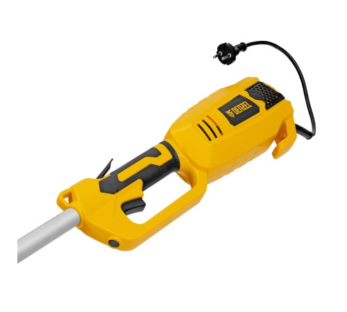 Триммер электрический TE-1220, 1200 Вт, 380 мм, катушка, диск, разборная штанга Denzel