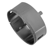 Сверло алмазное по керамограниту, 100 х 67 мм, трехгранный хвостовик Matrix