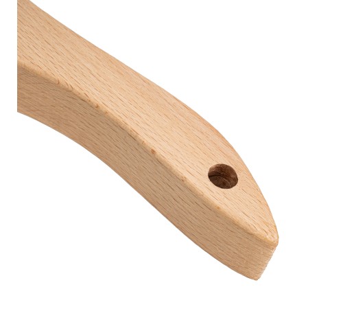 Щетка зачистная 4-х рядная, проволока из нержавеющей стали с деревянной ручкой скребок, EFP// Denzel