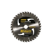 Пильный диск по дереву THIN KERF 165x20 мм, 36 зубьев, Hanskonner