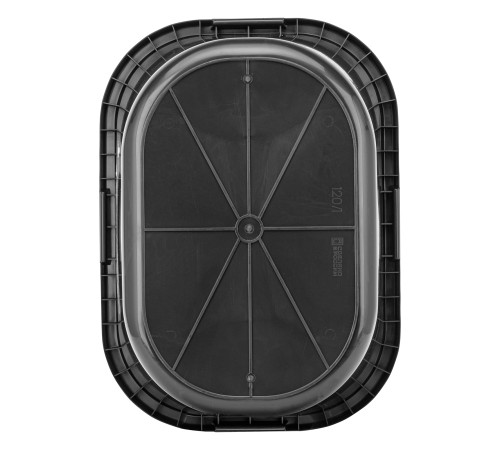 Таз строительный прямоугольный универсальный, 120л, ударопрочный Matrix