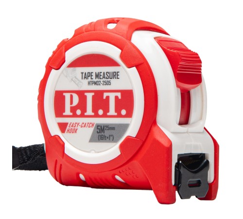 Рулетка с фиксатором P.I.T. HTPM02-2505