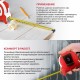 Рулетка с фиксатором P.I.T. HTPM02-2505