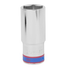 Головка торцевая глубокая шестигранная 1/2", 25 мм KING TONY 423525M